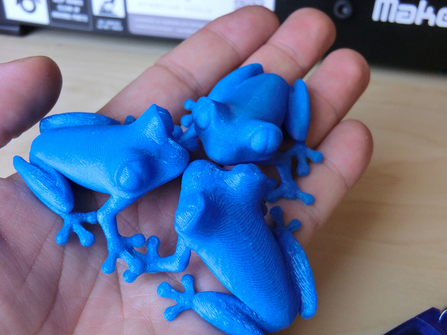 Des exemples d'objets imprimés en 3D. (photo flickr/creative_tools)