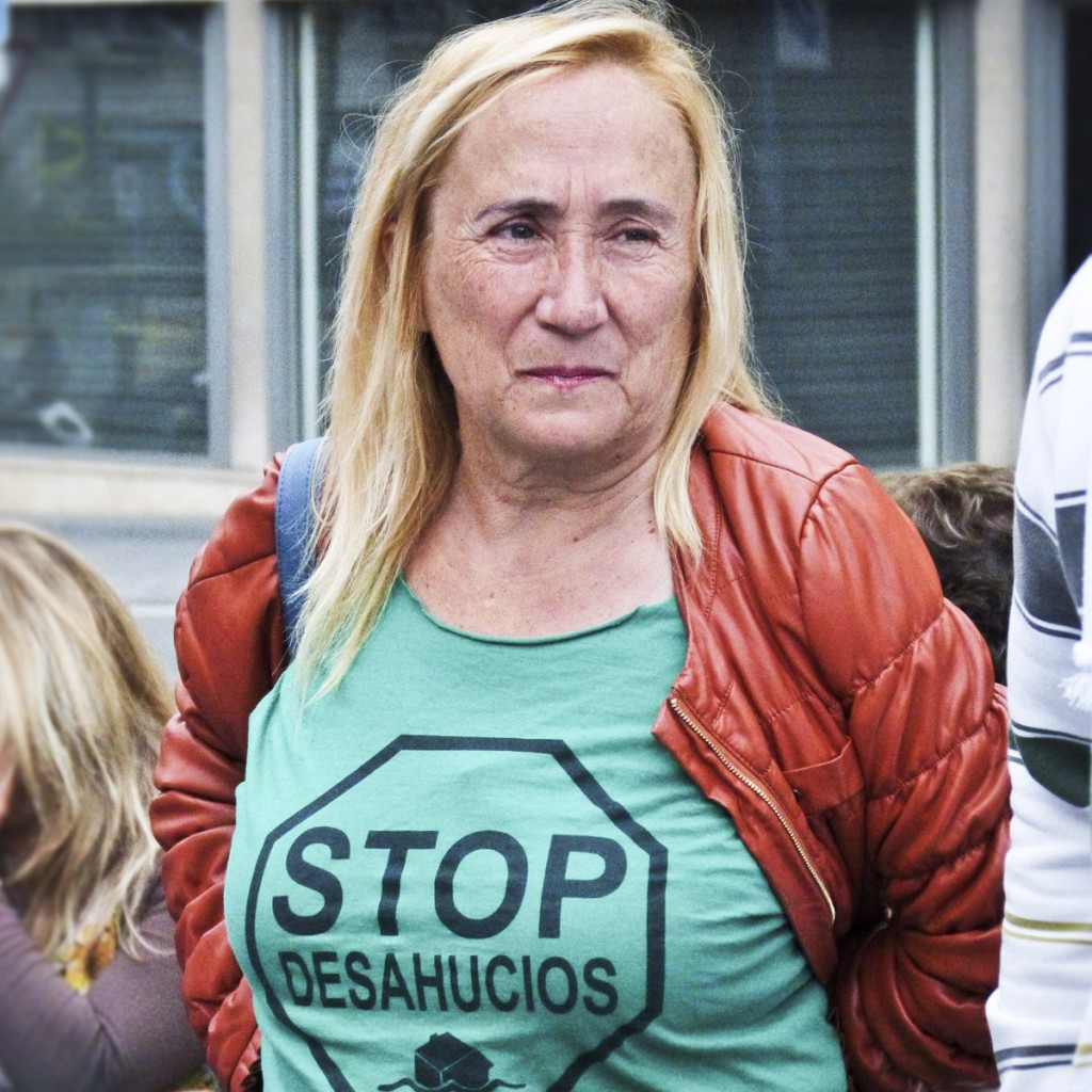 Maite, bénévole à Alicante. (photo Camille Jourdan/8e étage)