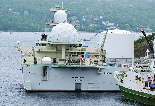 Le F/S Marjata, navire norvégien (Photo Flickr/ Harvey Barrison)