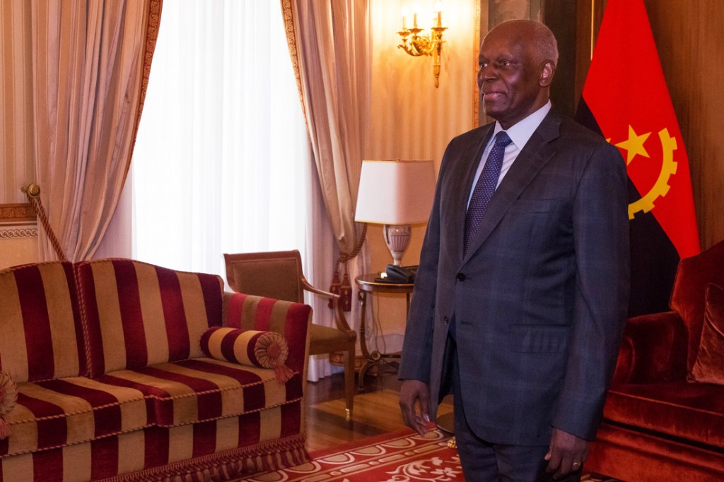  Le président de la république d'Angola, José Eduardo dos Santos, 2015.  (photo Romério Cunha)