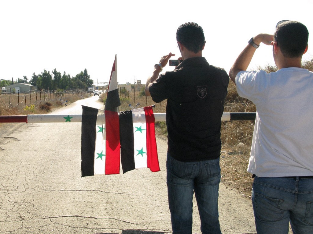 Sur le plateau du Golan, la zone tampon entre Israël et la Syrie. (Photo Victor Cavasino/8e étage)