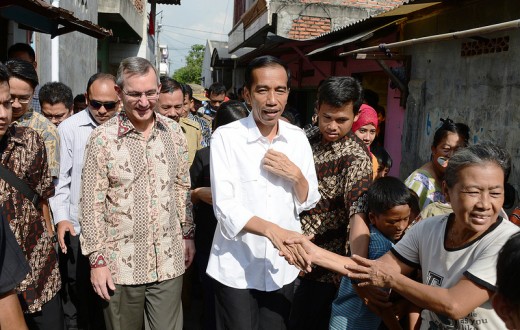 Joko Widodo a été élu à la présidence de l'Indonésie le 9 juillet dernier. (photo flickr/U.S. Embassy Jakarta)