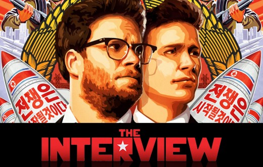L'affiche du film The Interview, à l'origine de l'affaire du "Sony Gate". (image Sony Pictures)