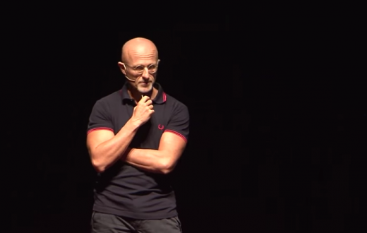 Le docteur Sergio Canavero en décembre dernier lors d'une conférence TEDx à Limassol. (photo TEDx)