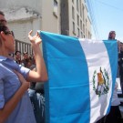 Déjà en 2002, les Guatémaltèques défilaient pour demander la démission de leur président (Photo Flickr / Todo or mi guate por un mejor país !)