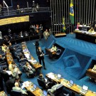Le Sénat est l'une des deux chambres du congrès au Brésil. Photo Wikipedia