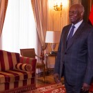 Le président de la république d'Angola, José Eduardo dos Santos, 2015. 
(photo Romério Cunha)