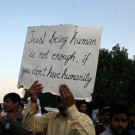 Des Indiens manifestent dans les rues de New Delhi après qu'une nouvelle affaire de viol collectif ait fait les gros titres des journaux du pays en 2013.
(Photo Flickr/ Ramesh Lalwani)