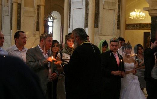 Un mariage orthodoxe à Tbilissi en 2008.
(Photo Flickr/ Gavin)