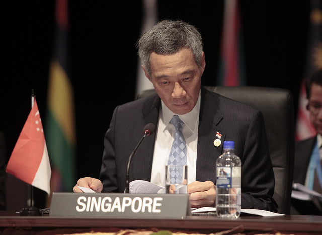 Le premier ministre singapourien, Lee Hsien Loong, en 2011.
(Photo Flickr/ Commonwealth Secretariat)